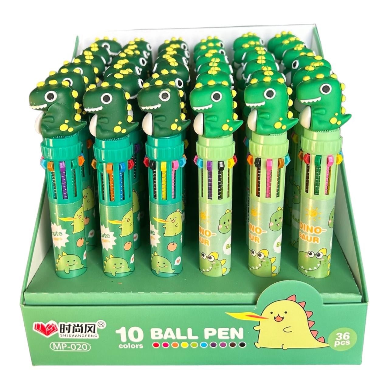 Multicolour Pens Box Of 36 - Dragons - Future Decor