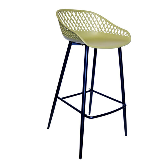 Mustard Diamond Back Bar Stool - Future Decor