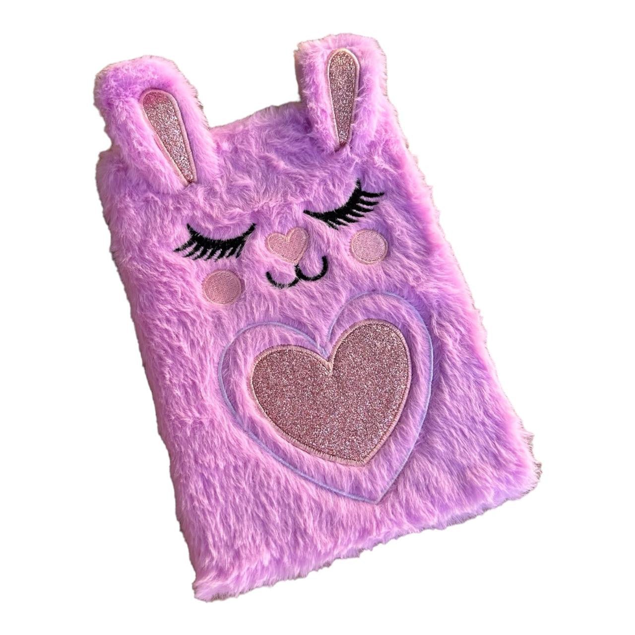 Notebook A5 - Sleeping Bunny, Purple Fluff - Future Decor