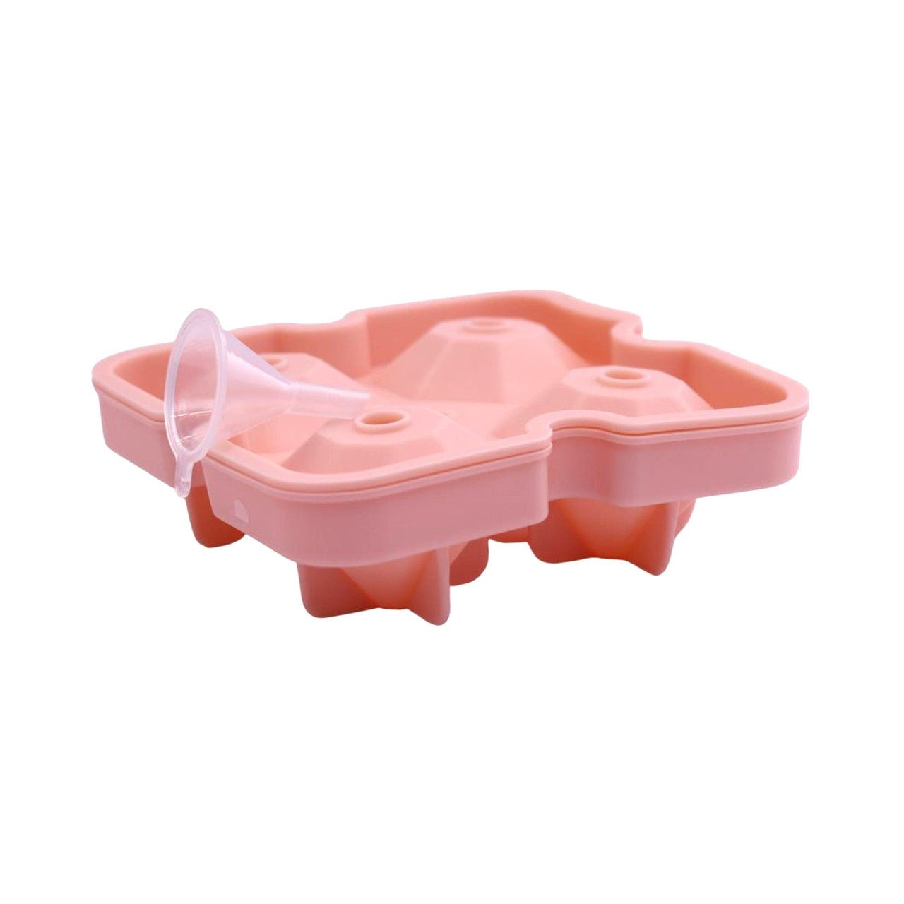 Peach 4 Ice Silicone Tray - Diamond Ice - Future Decor