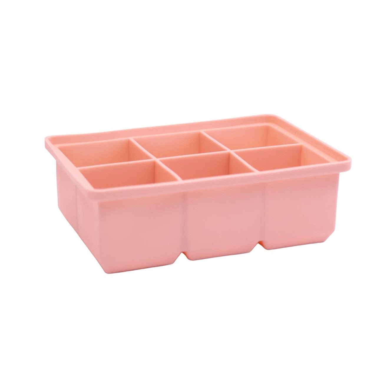 Peach 6 Large Ice Cube Tray - Square - Future Decor