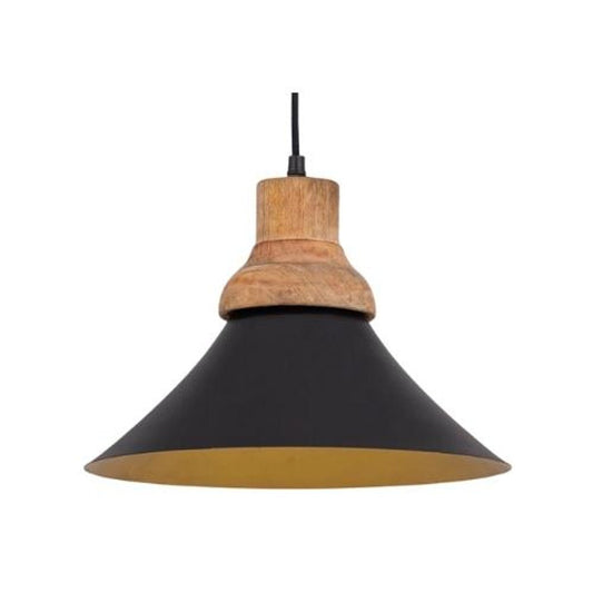 Pendant Lamp - Black Gold Triangle - Future Decor