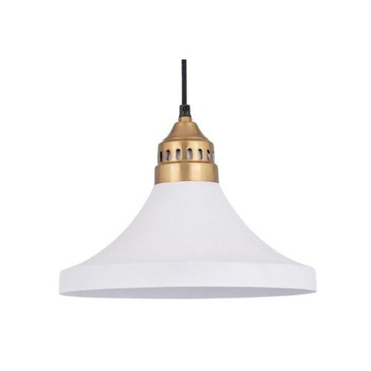 Pendant Lamp - White Gold Triangle - Future Decor