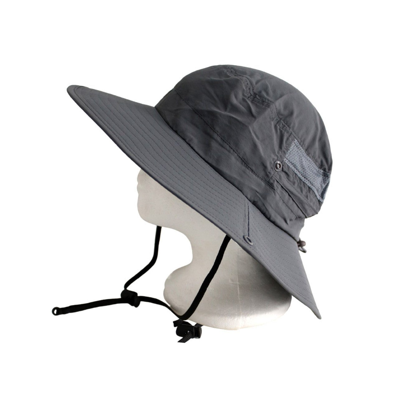 Polyester Large Sun Hat - Steel Grey - Future Decor