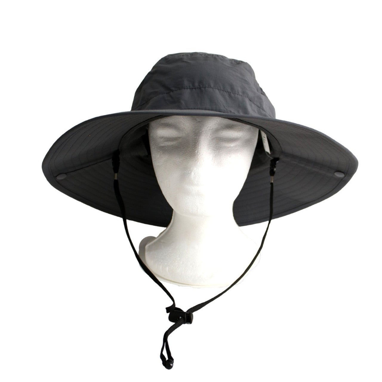 Polyester Large Sun Hat - Steel Grey - Future Decor