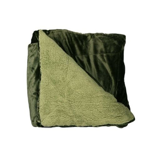 Queen Sized Serpa Blanket - Green - Future Decor