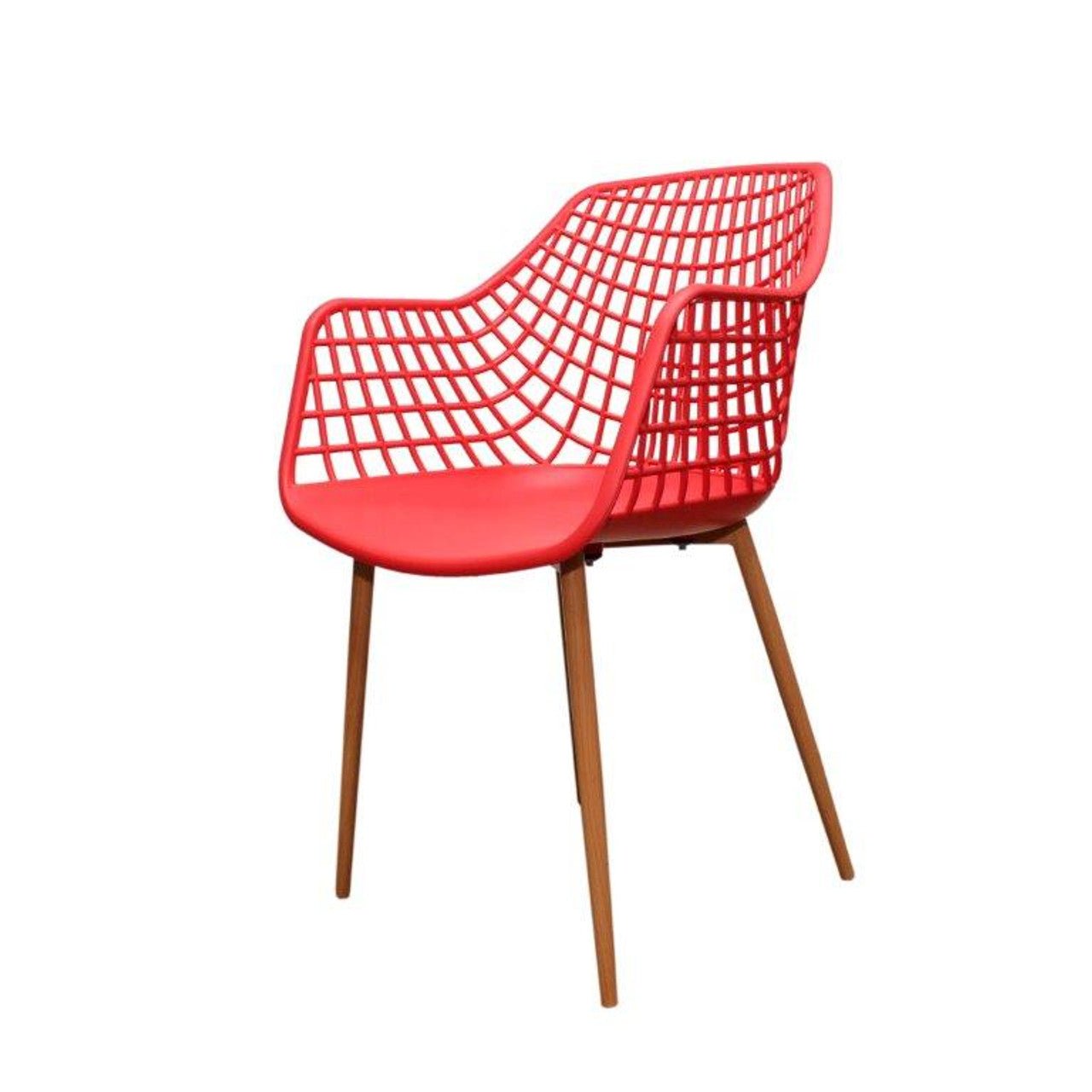 Red Diamond Back Chair - Future Decor