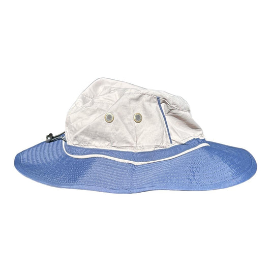 Safari Hat - Blue And White - Future Decor