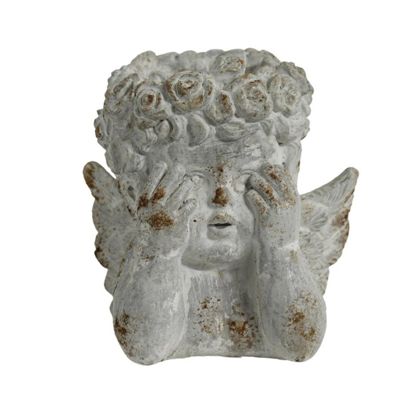 Small Ceramic Planter - See No Evil Cupido - Future Decor