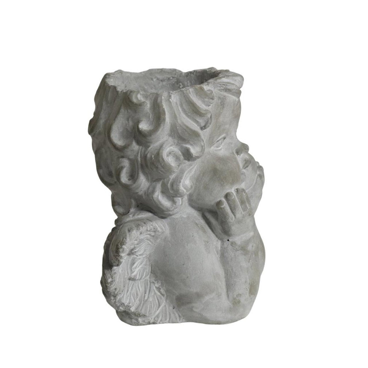 Small Grey Cupido Planter - Future Decor