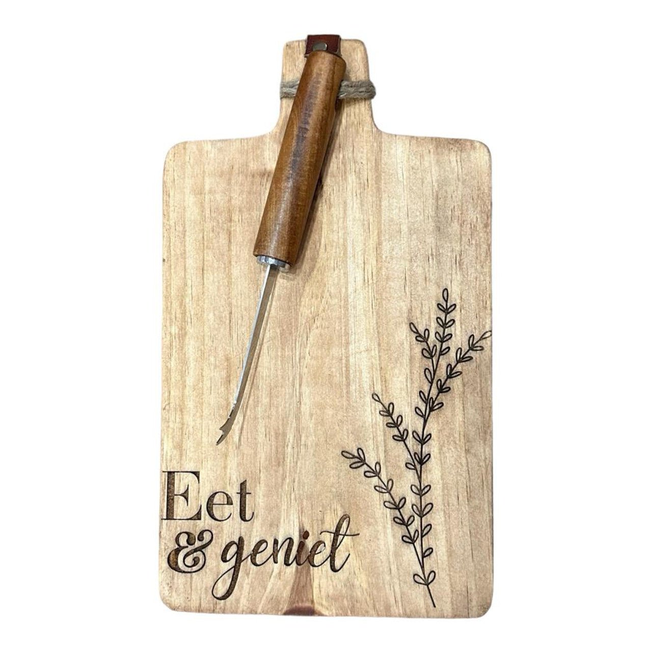 Snack Cutting Board - Eet en Geniet - Future Decor