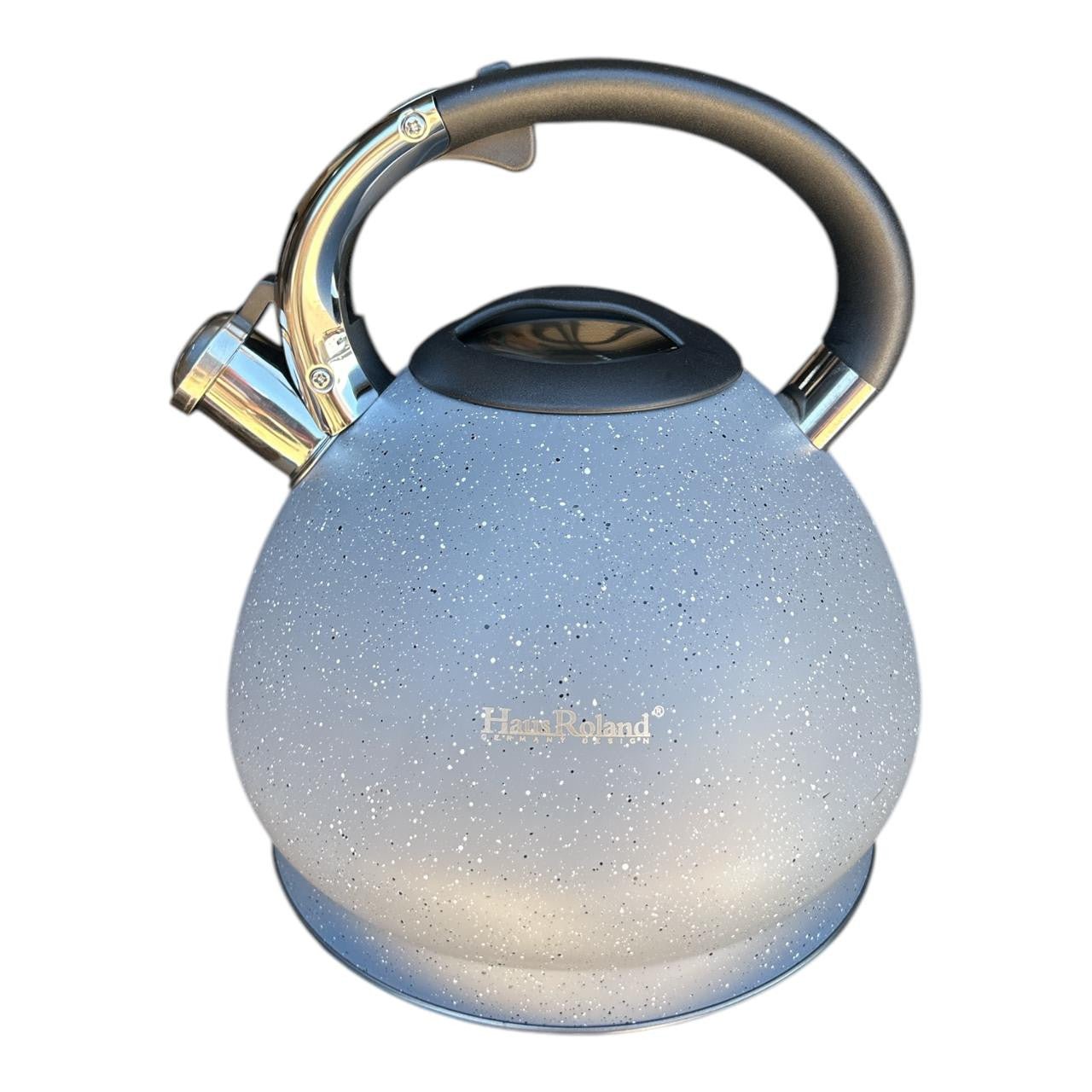 Stainless Steel Whistling Kettle - Light Blue - Future Decor