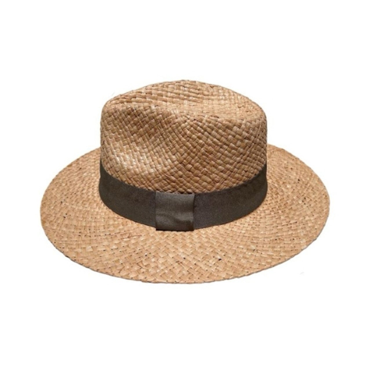 Straw Hat - Green Band - Future Decor