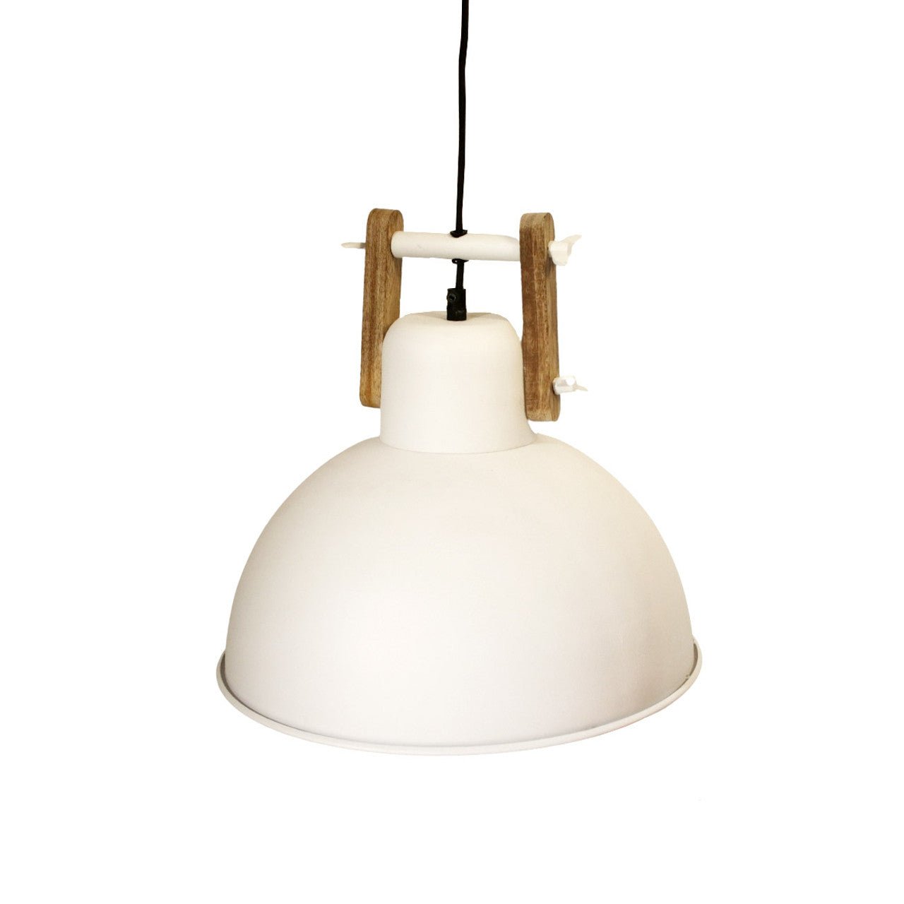 Textured White Pendant Lamp - Future Decor