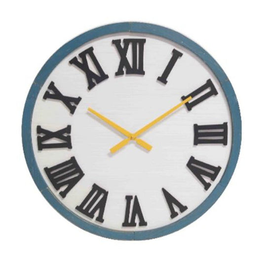 Wall Clock - Black Roman Numbers - Future Decor