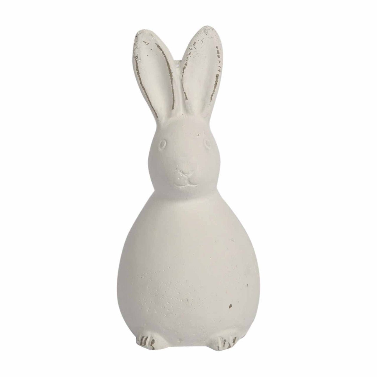 White Small Cement Bunny - Future Decor